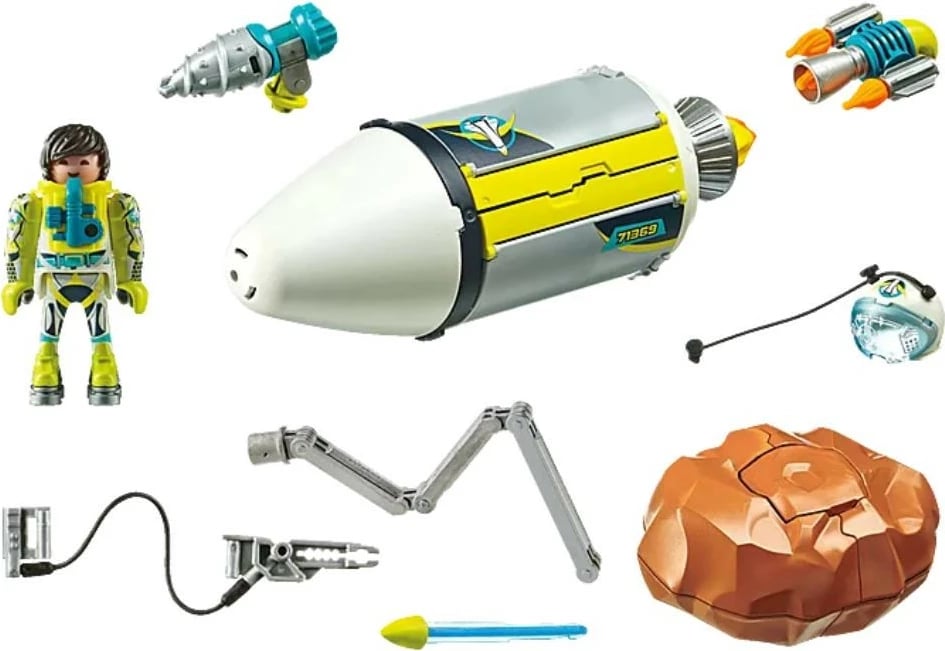 Set lodrash Playmobil Space 71369 Meteor Destroyer, 53 pjesë