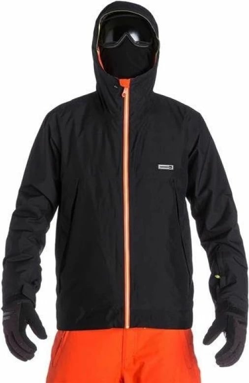 Jakne snowboardi për meshkuj Quiksilver, e zezë