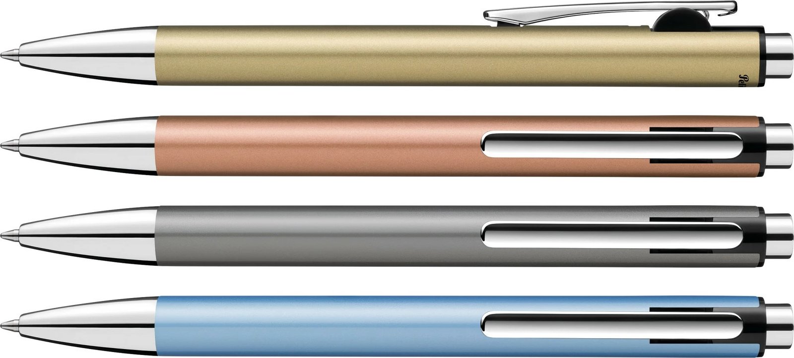 Stilolaps Pelikan Snap metallic gold, trup metalik, klips, rimbushës, ngjyrë e kaltër