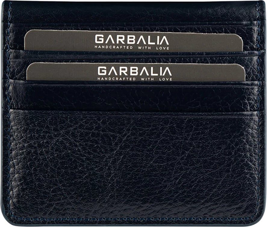 Portofol për burra, lëkurë origjinale, ngjyrë kaltër e errët, Zoozie Bags, Argenta