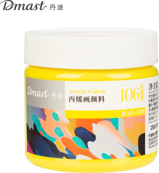 DELI NGJYRE AKRIL 100ML 106 LEMON YELLOW