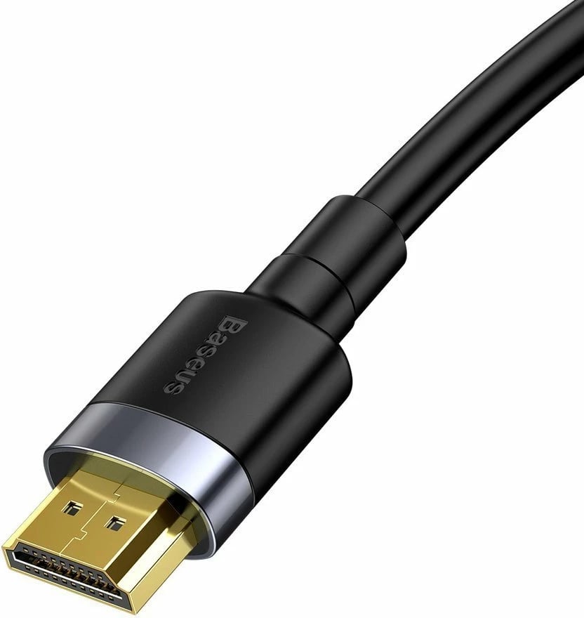 Kabllo HDMI Baseus Cafule CADKLF-F01, 2m, 4K 60Hz, e zezë
