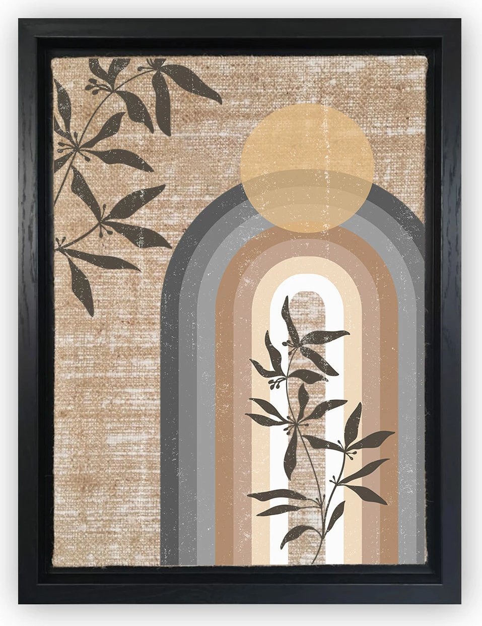 Pikturë dekorative në kanavacë, shumëngjyrëshe, Wallity, LSJ71804047913, 36x46cm