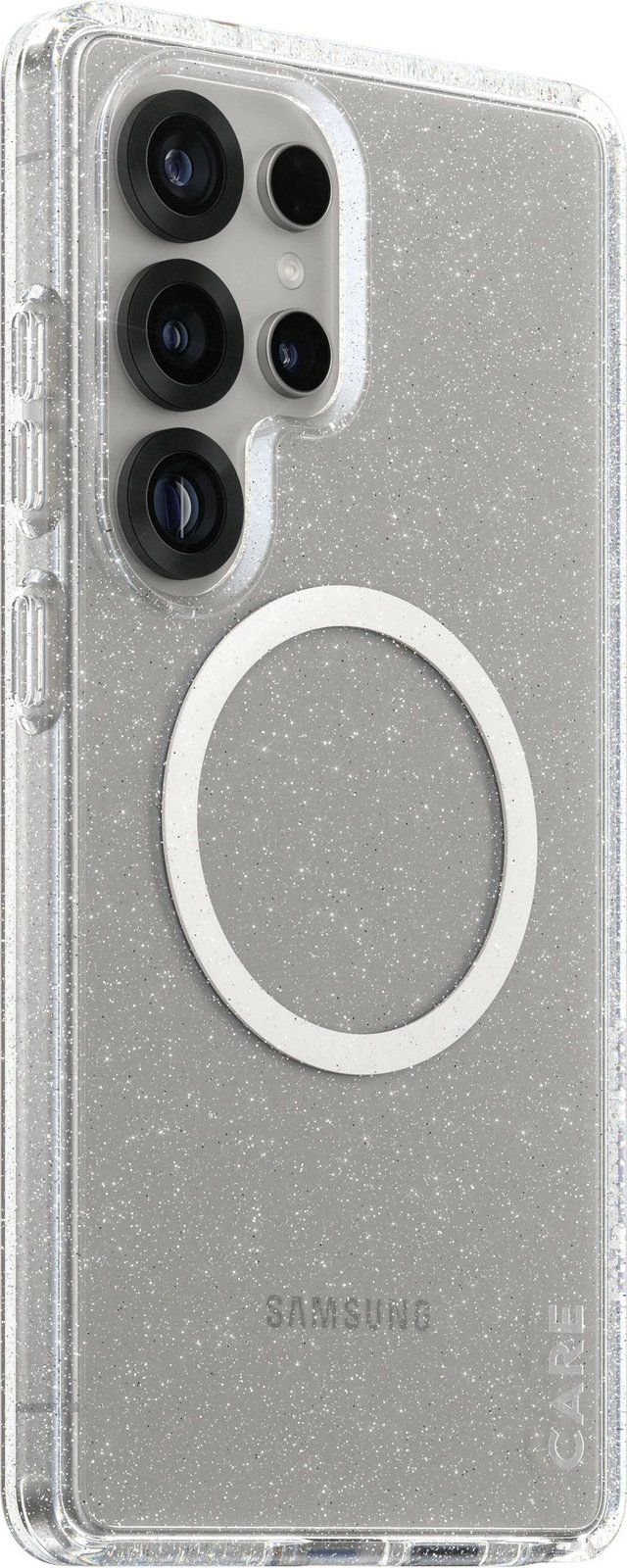 Mbështjellës PanzerGlass CARE Flagship Star Lit për Galaxy S25 Ultra, transparent