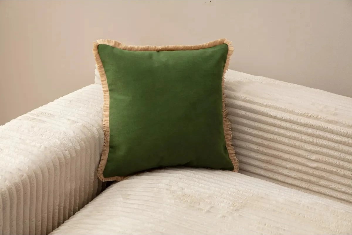 Jastëk mbulesë, ngjyrë e gjelbër, Evila Originals, 43x43cm