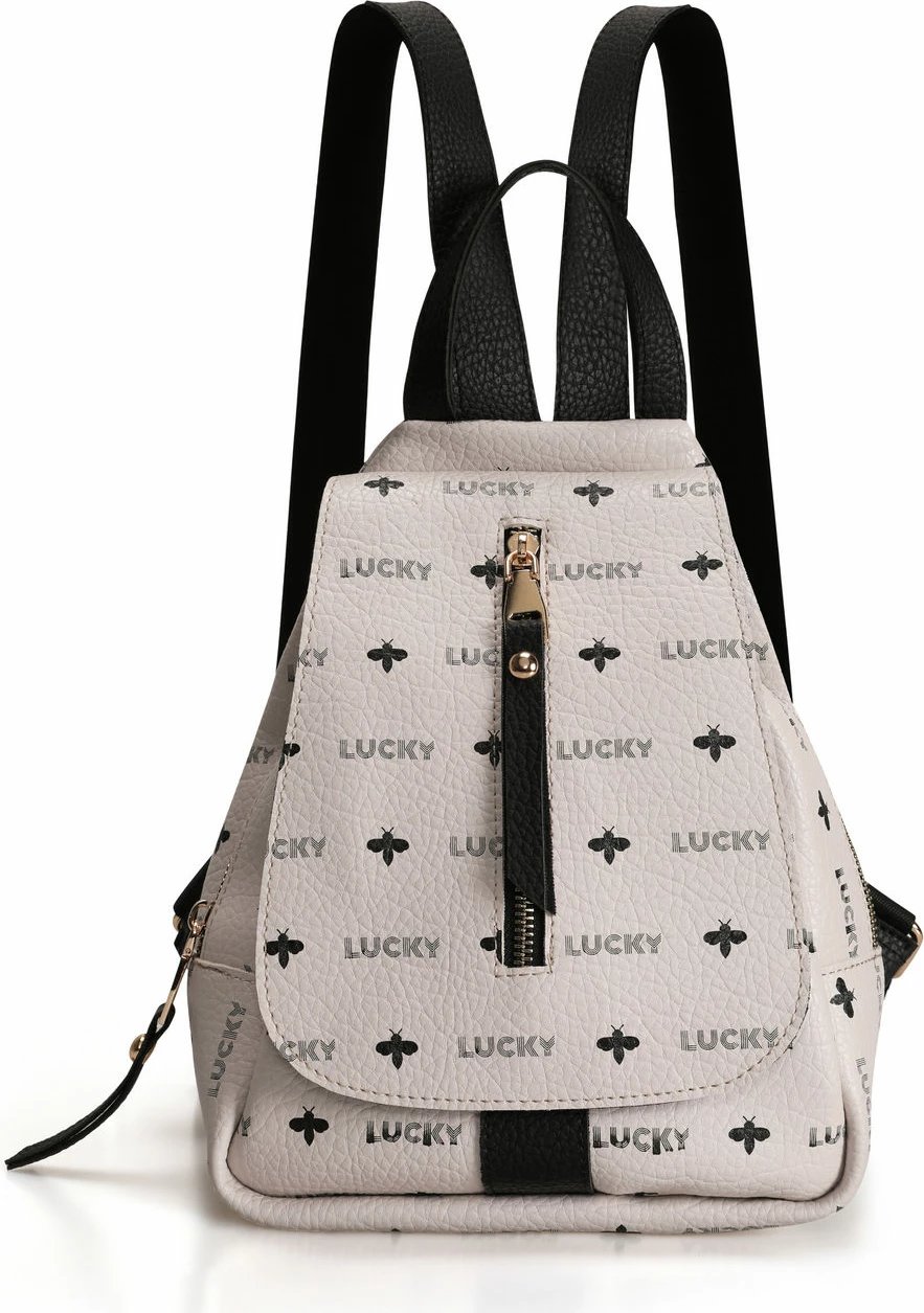 Çantë shpine Lucky Bees, 945, e bardhë