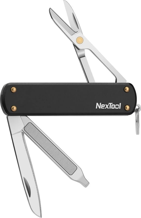 Thikë xhepi multifunksionale NexTool NE0141 4-në-1, e zezë