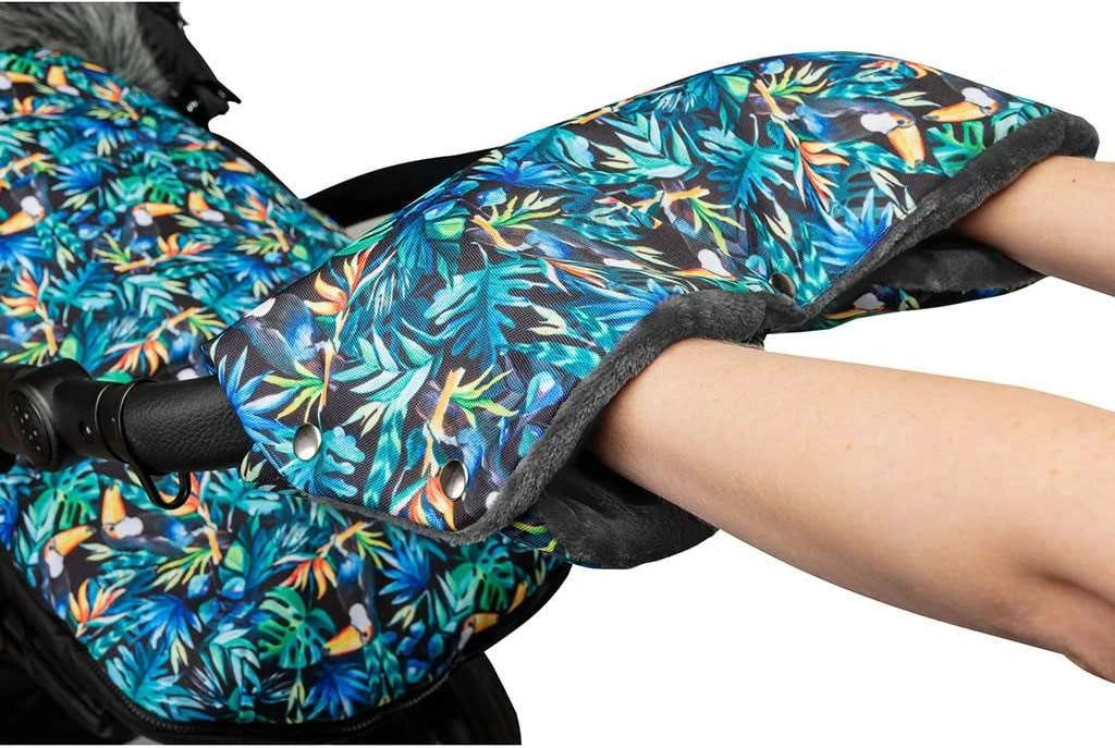 muff dore për karrocë, Sensillo, Tukani, 40x22 cm, motiv tukani