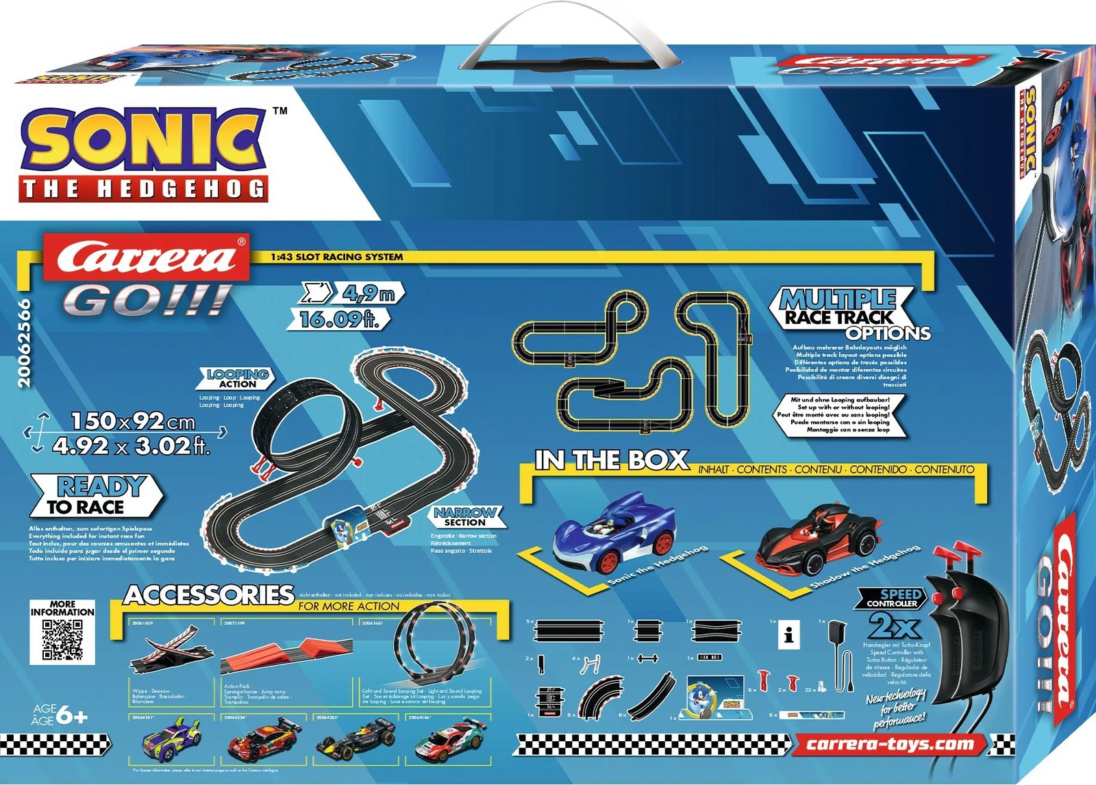Set garash Carrera GO!!! Sonic the Hedgehog 4.9
