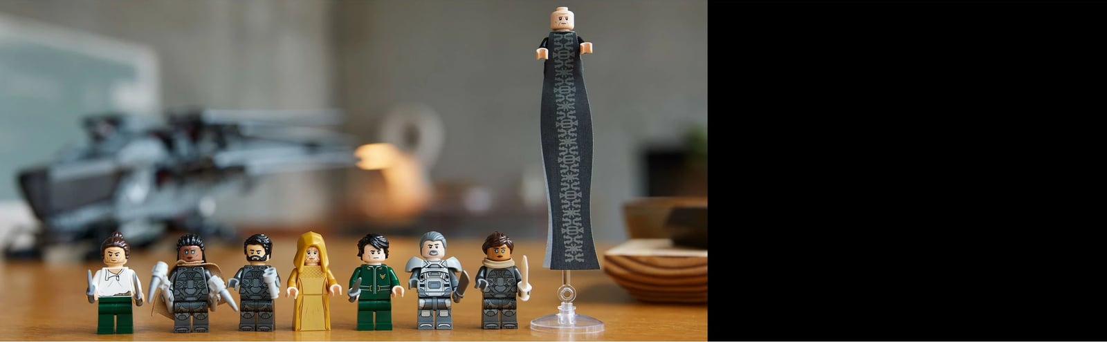 Set ndërtimi LEGO Dune Atreides Royal Ornithopter 1369 pjesë, multingjyrësh