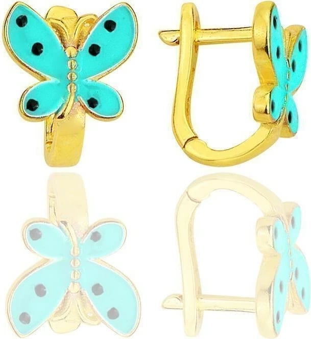 Vathë argjendi, flutur, ngjyrë ari, Jumeon, SGTL12369