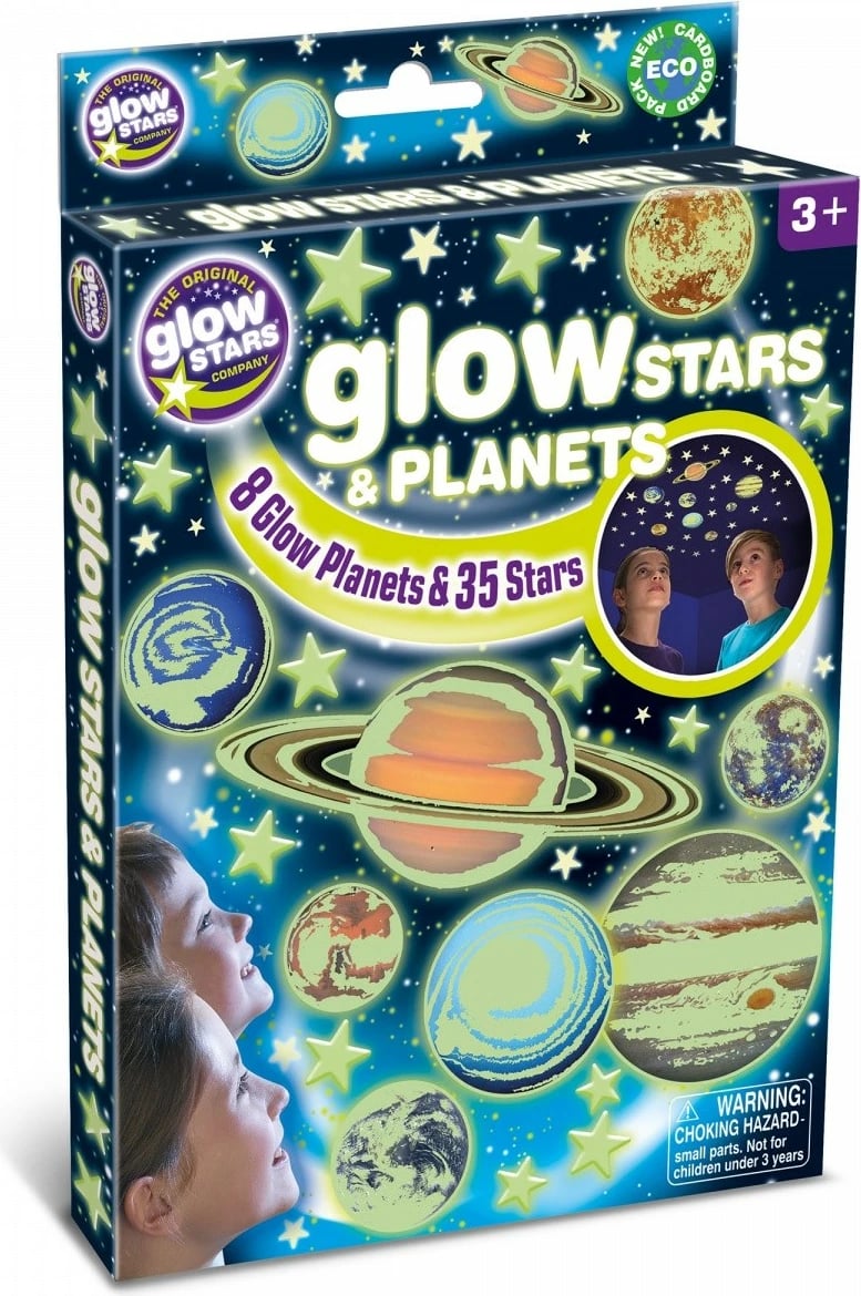 Ngjitëse muri MG DYSTRYBUCJA B8623, yje dhe planetë që ndriçojnë, set