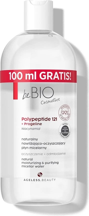 Ujë micelar për femra BeBio Ewa Chodakowska Ageless Beauty, 500ml
