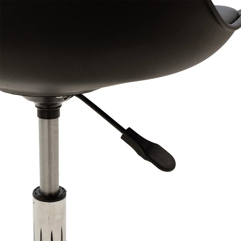 Karrige zyre Gaston II PP-PU ngjyrë zezë