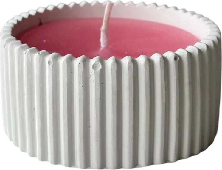 Qiri dekorativ Glamour, ngjyrë e kuqe, Evila Originals, 8x5x8cm