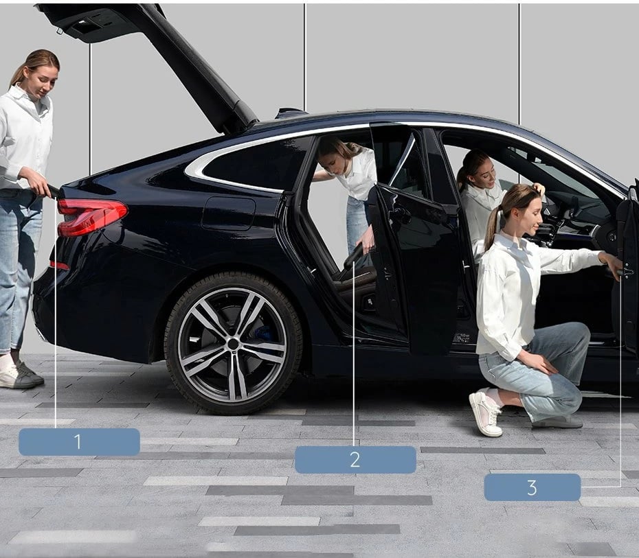 Fshesë me korrent pa kabllo Baseus A3, 135 W, 15000 Pa, USB-C, e zezë Fshesë me korrent pa kabllo Baseus A3, 135 W, 15000 Pa, USB-C, e zezë