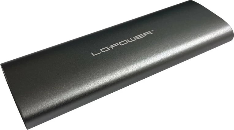 Kasë LC-Power LC-M2-C-MULTI-2 për SSD M.2, PCI Express/SATA, USB 3.2, anthracite