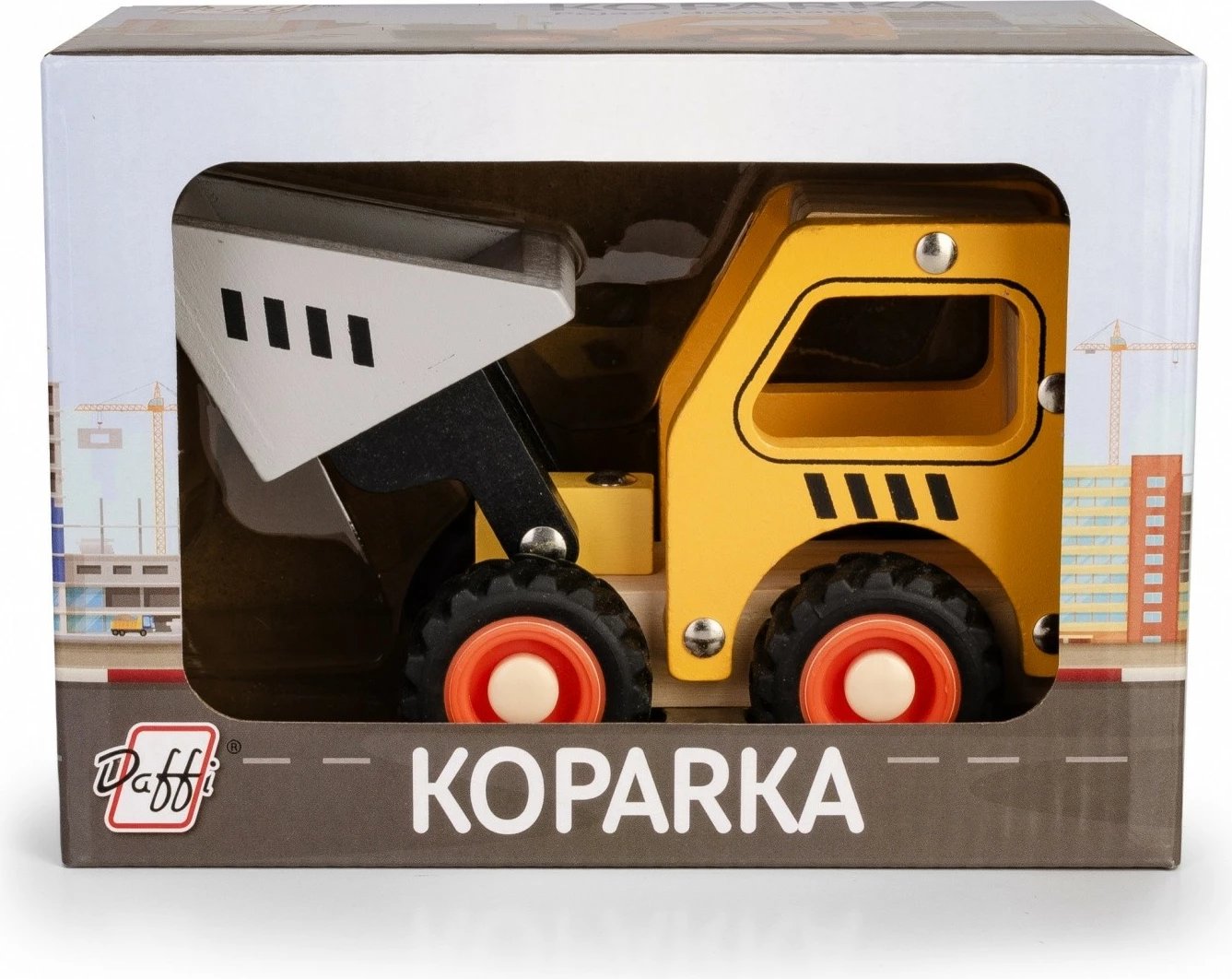 Eskavator druri lodër Daffi D-137, shumëngjyrësh
