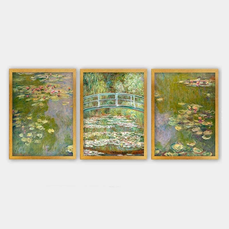 Pikturë dekorative me kornizë (3 copë), Wallity, 3AC_UN2680947_5575