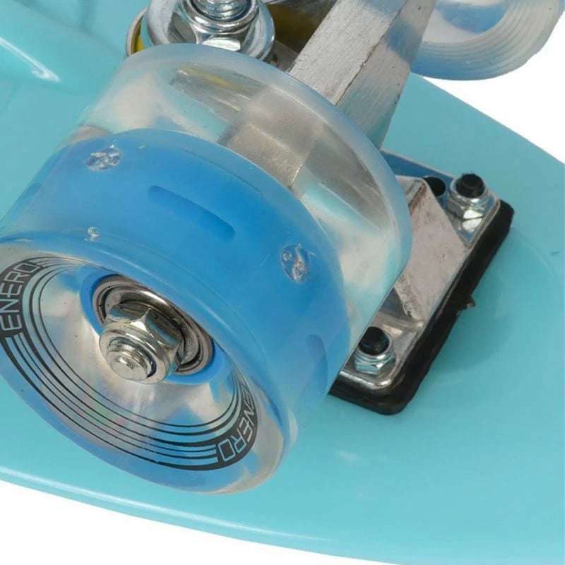 Skateboard plastik për fëmijë Enero, blu