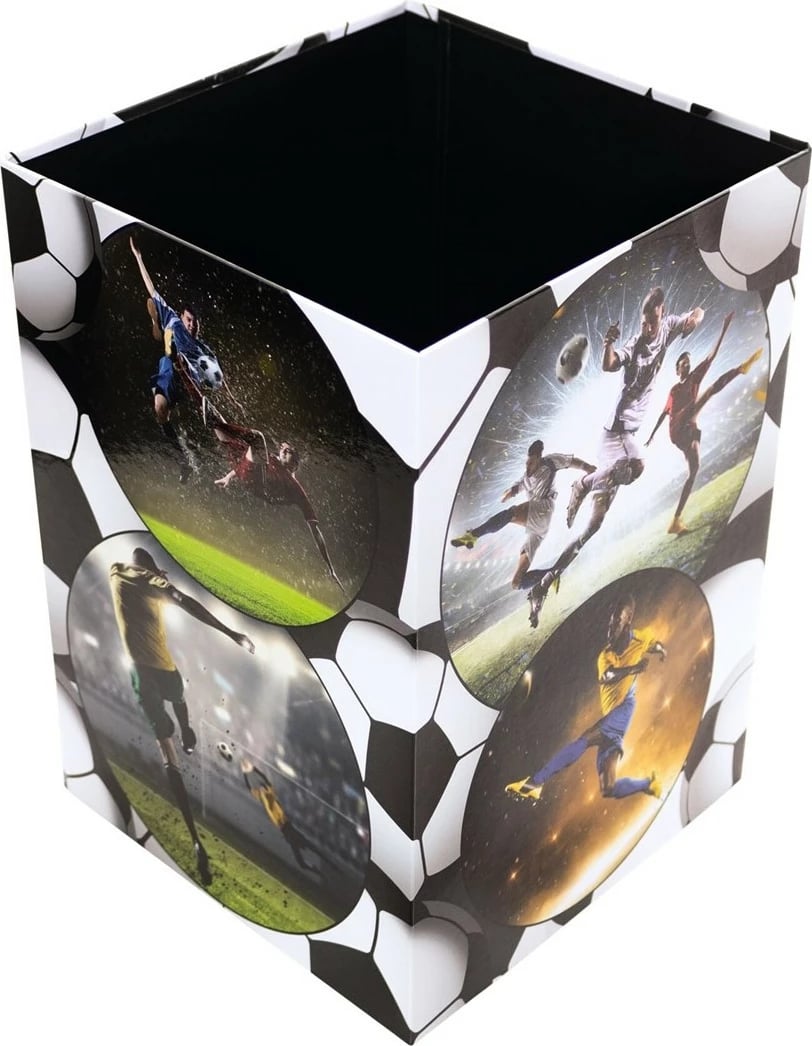 Kosh letre HERMA Papierkorb Fussball, motiv futbolli