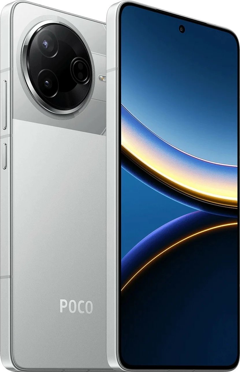 Celular Xiaomi Poco F7 Pro 5G, 12GB RAM, 512GB, argjendtë