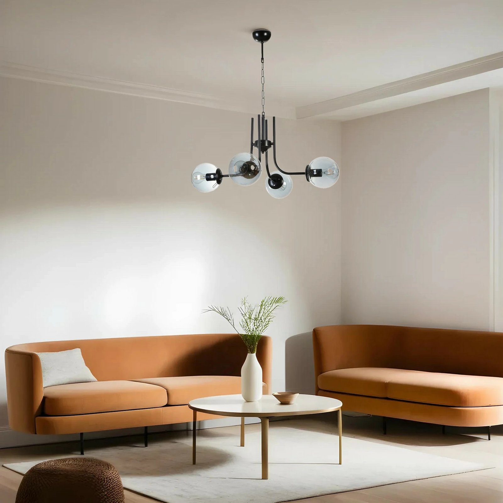 Llambadar Opviq, 8781-4, ngjyrë e zezë dhe fume