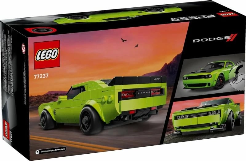 Lego makinë sportive Dodge, fëmijë