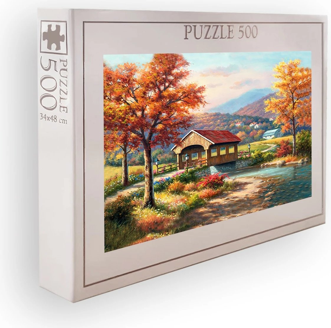 Puzzle 500 copë, Evila Originals, shumëngjyrësh, PZL_0159_500 Puzzle 500 copë, Evila Originals, shumëngjyrësh, PZL_0159_500