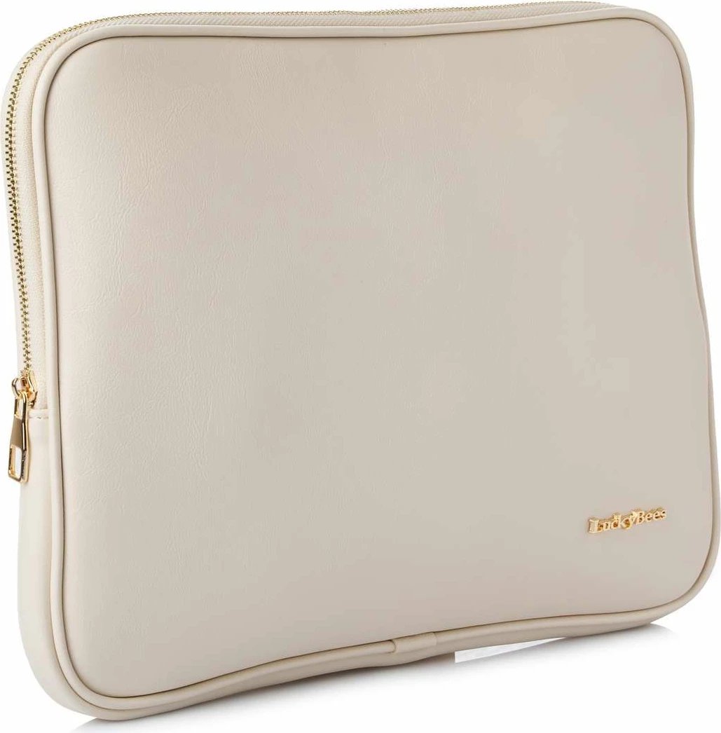 Çantë laptopi Lucky Bees, Harper, krem Çantë laptopi Lucky Bees, Harper, krem