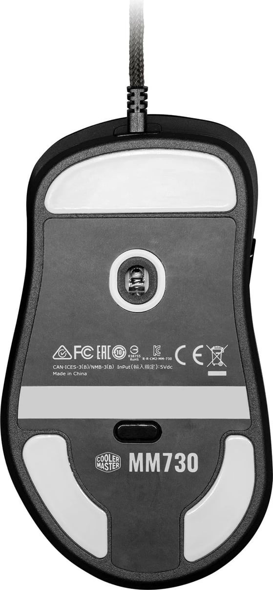 Maus Cooler Master MM730 - USB, e zezë