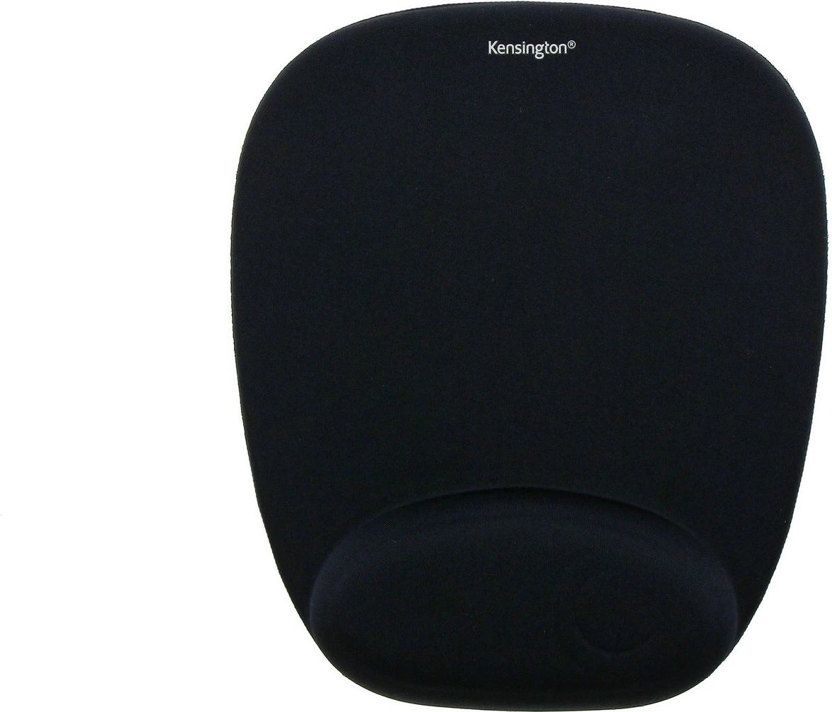 Mauspad Kensington me mbështetje për kyç, shkumë, i zi
