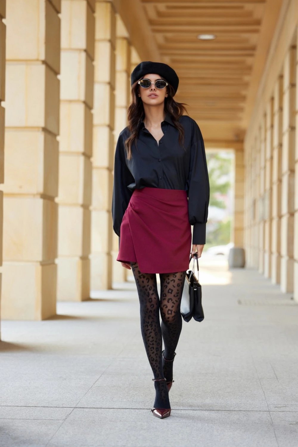 Skortë femra Roco Fashion 201512, e kuqe