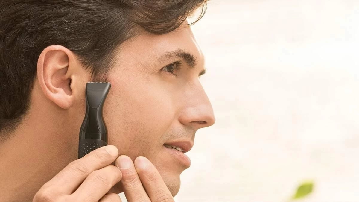 Trimer Philips NT5650/16, për hundë dhe veshë, i zi