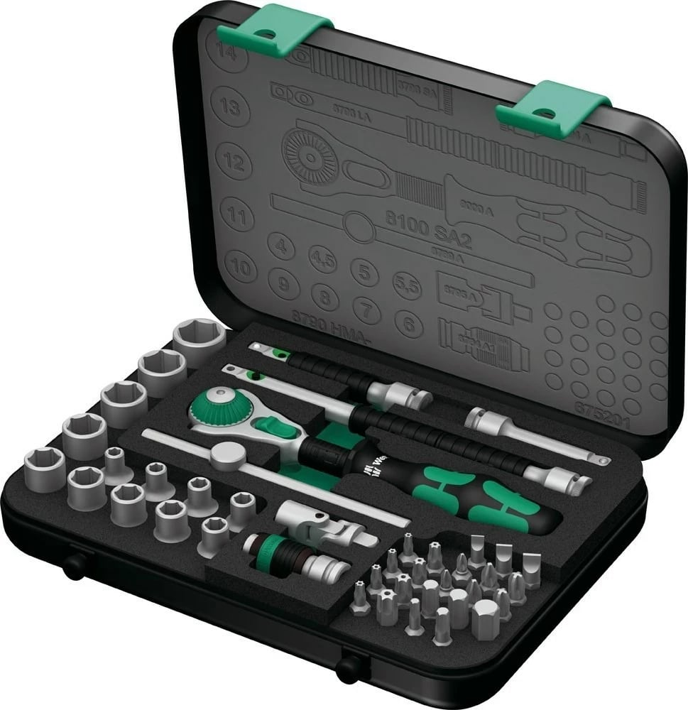 Set çelësash Wera 42 copë