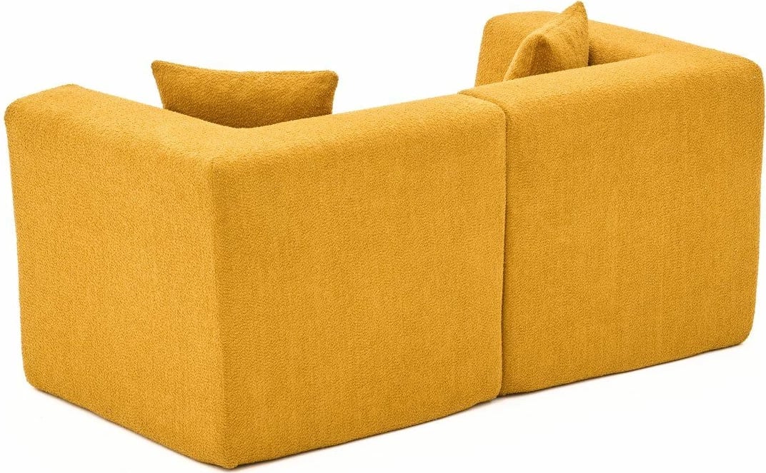 Divan dy ulëshe, ngjyrë portokalli, Atelier del Sofa, Raks