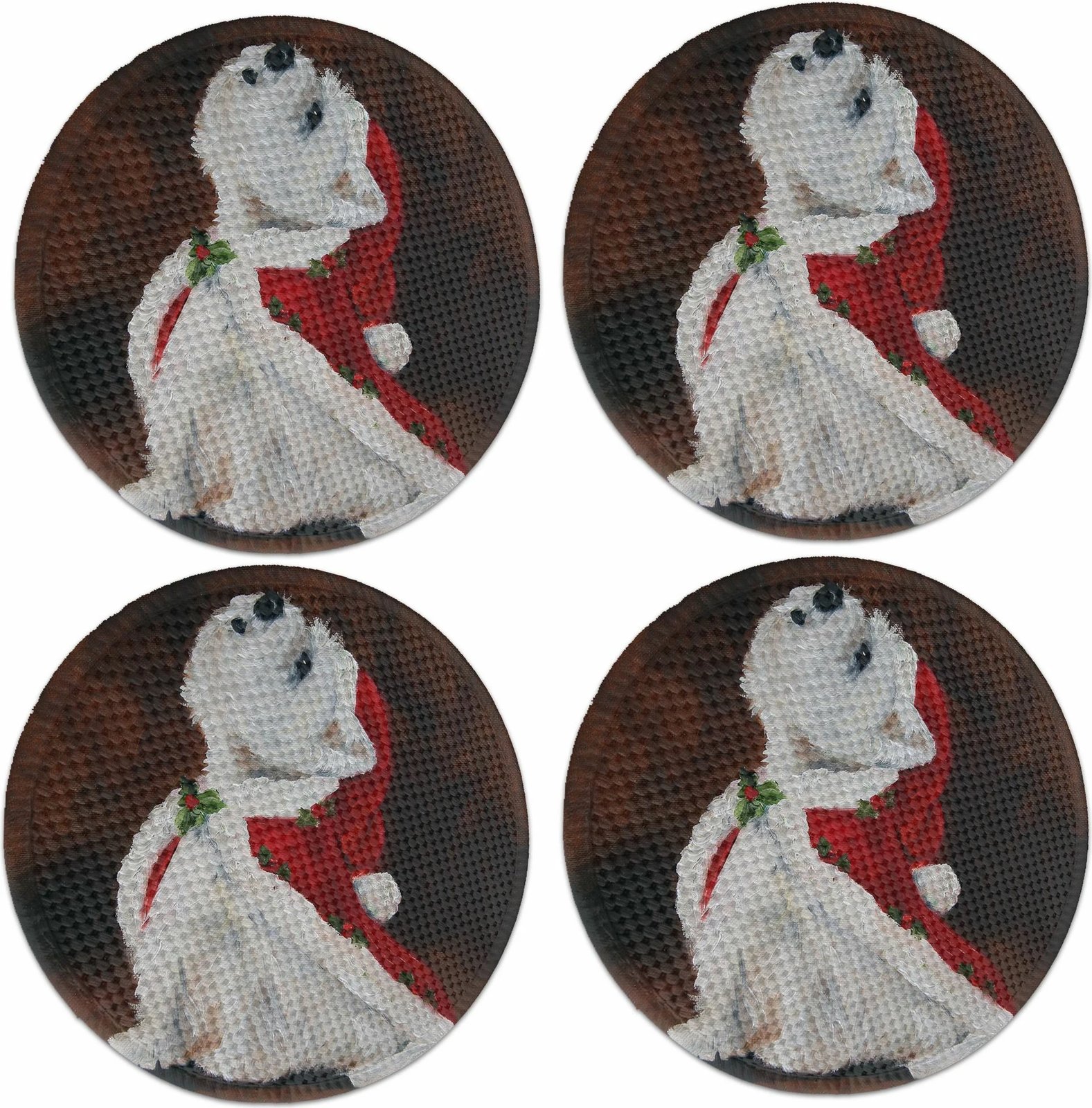 Set nënshtrues tavoline Hermia Concept, shumëngjyrësh, 4 copë, 37cm