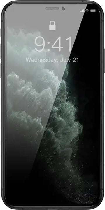 Xham i temperuar Baseus Crystal Privacy Protection 0.3mm për iPhone X/XS, Transparent