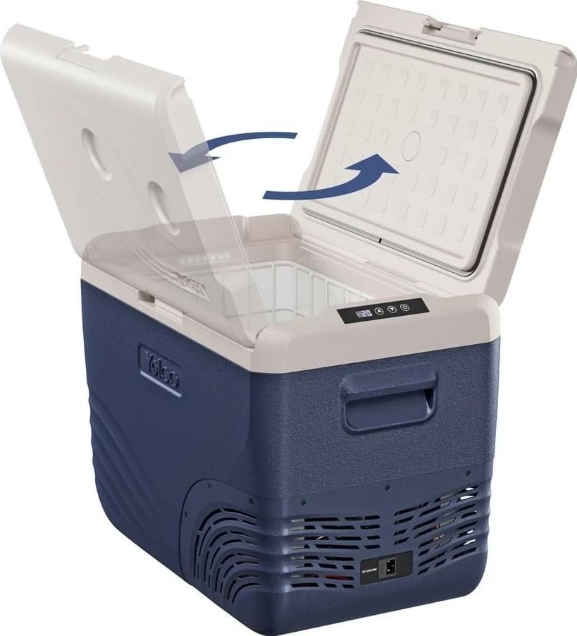 Frigorifer turistik Yolco NX 40 BT, 37L, Bluetooth, ngjyrë kaltër