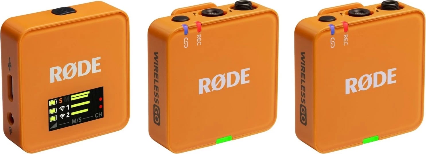 Mikrofon wireless RODE Wireless GO III, pomaranxhe