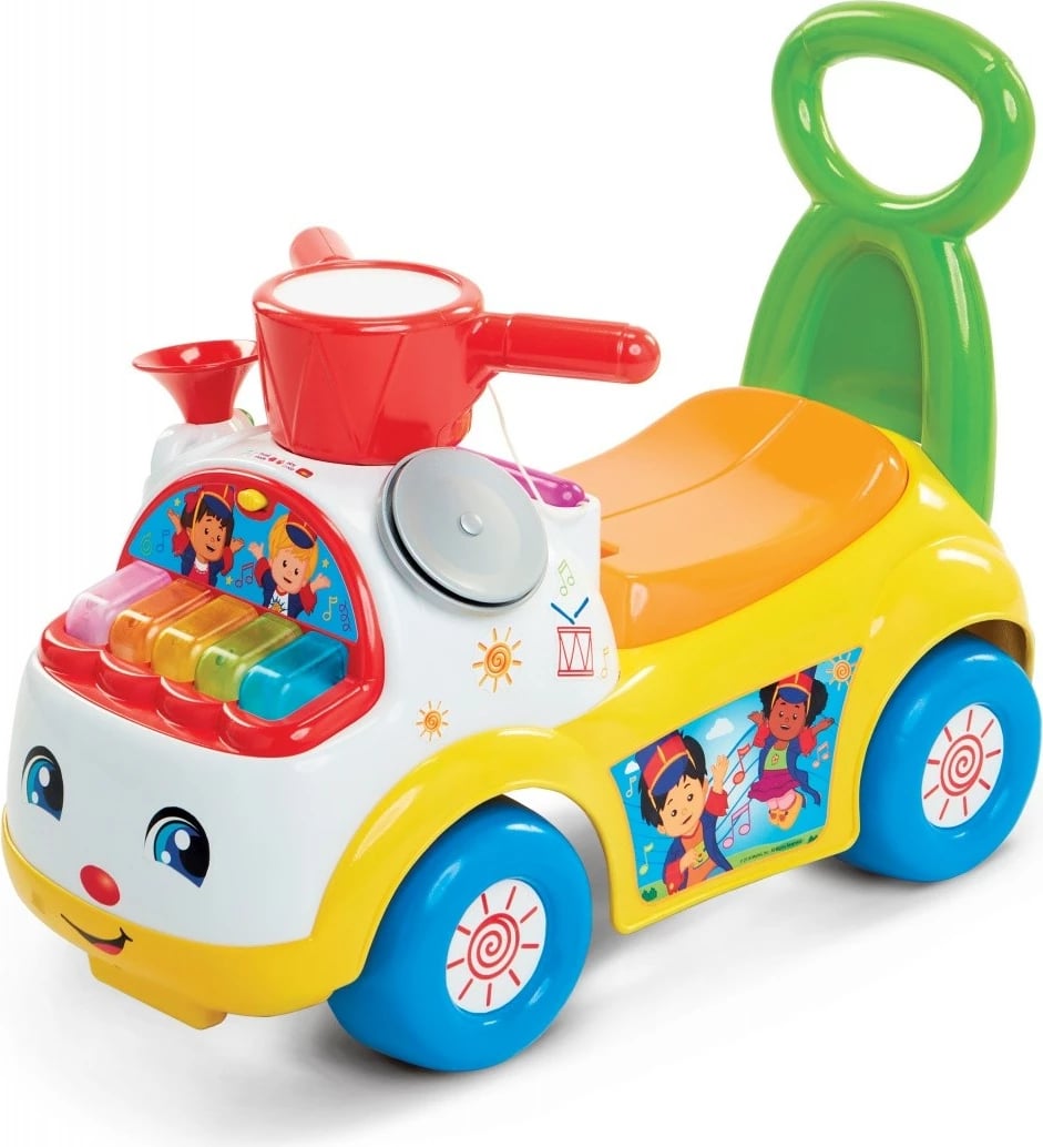 Ride-on Pulio Fisher Price Musical Parade, për fëmijë 12-36 muaj, shumëngjyrësh