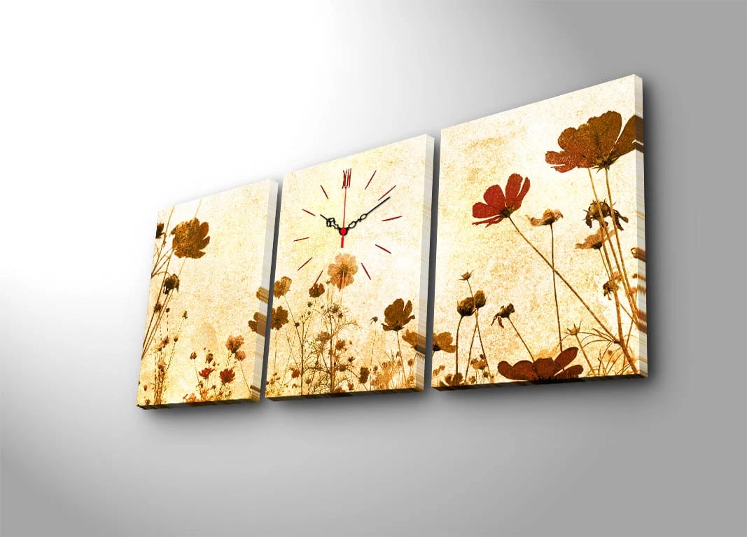 Orë muri dekorative në kanavacë (3 pjesë), Wallity, 3P3040CS-55