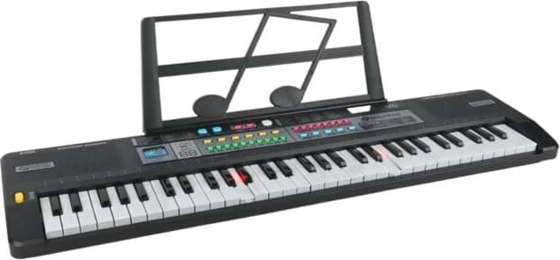 Tastierë SUPRIMO 6109L me mikrofon, 61 taste, për fëmijë, e zezë