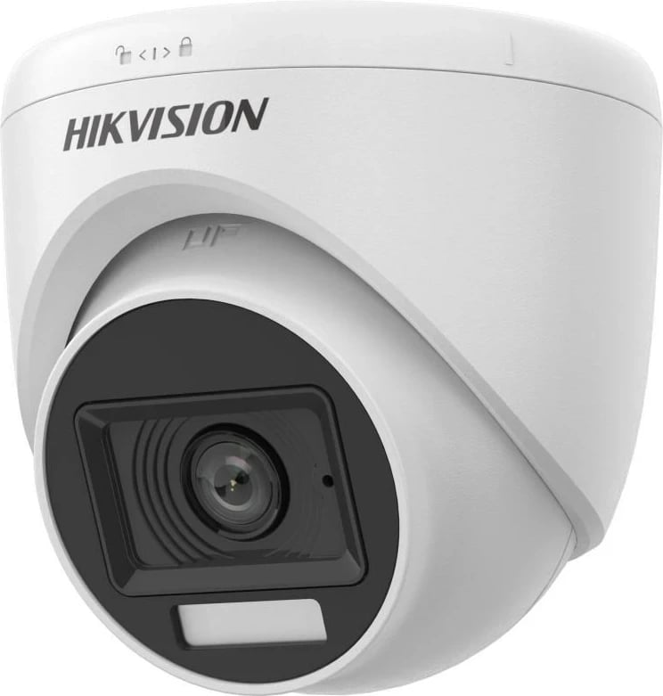 Kamerë sigurie dome Hikvision DS-2CE76D0T-LPFS, 2 MP, 2.8mm, Bardhë