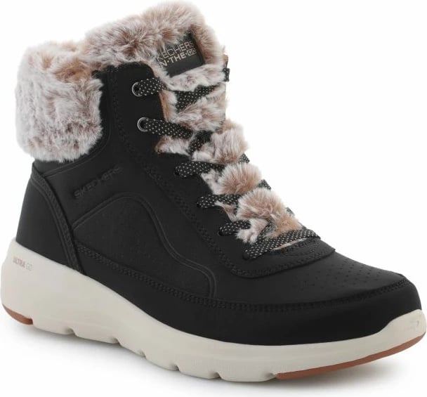 Këpucë lifestyle Skechers për femra, të zeza