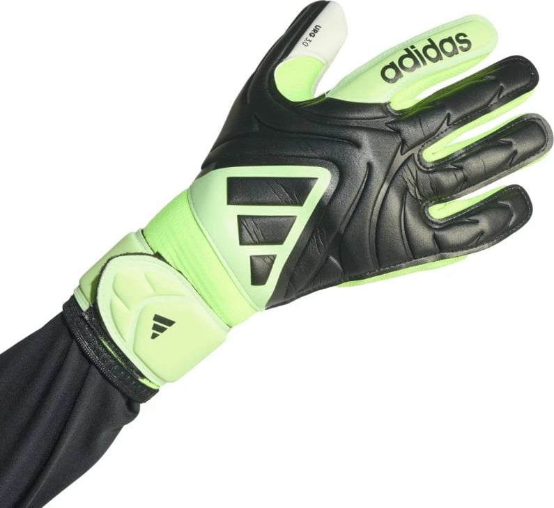 Doreza portieri për fëmijë adidas, të zeza/jeshile