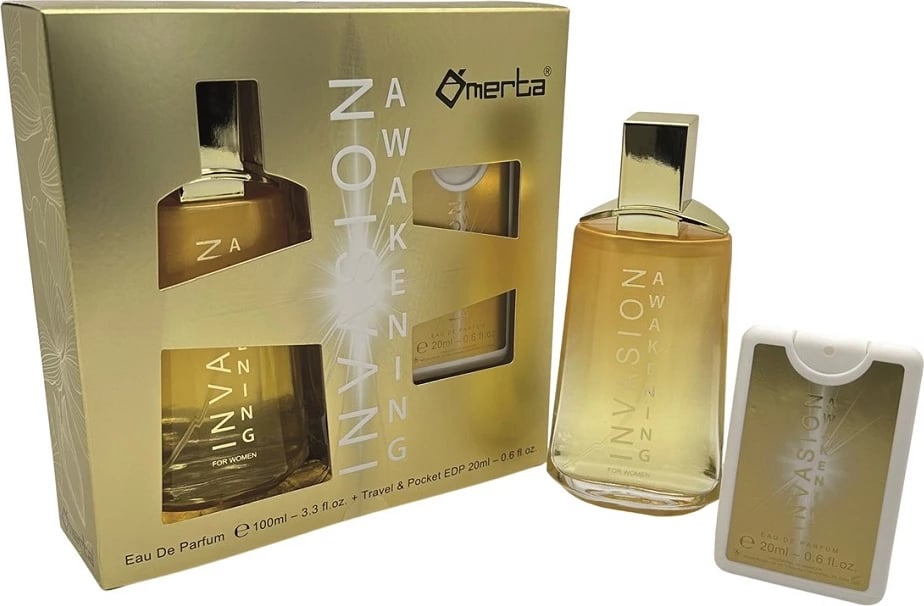Set Eau de Parfum për femra Omerta Invasion Awakening 100ml + 20ml