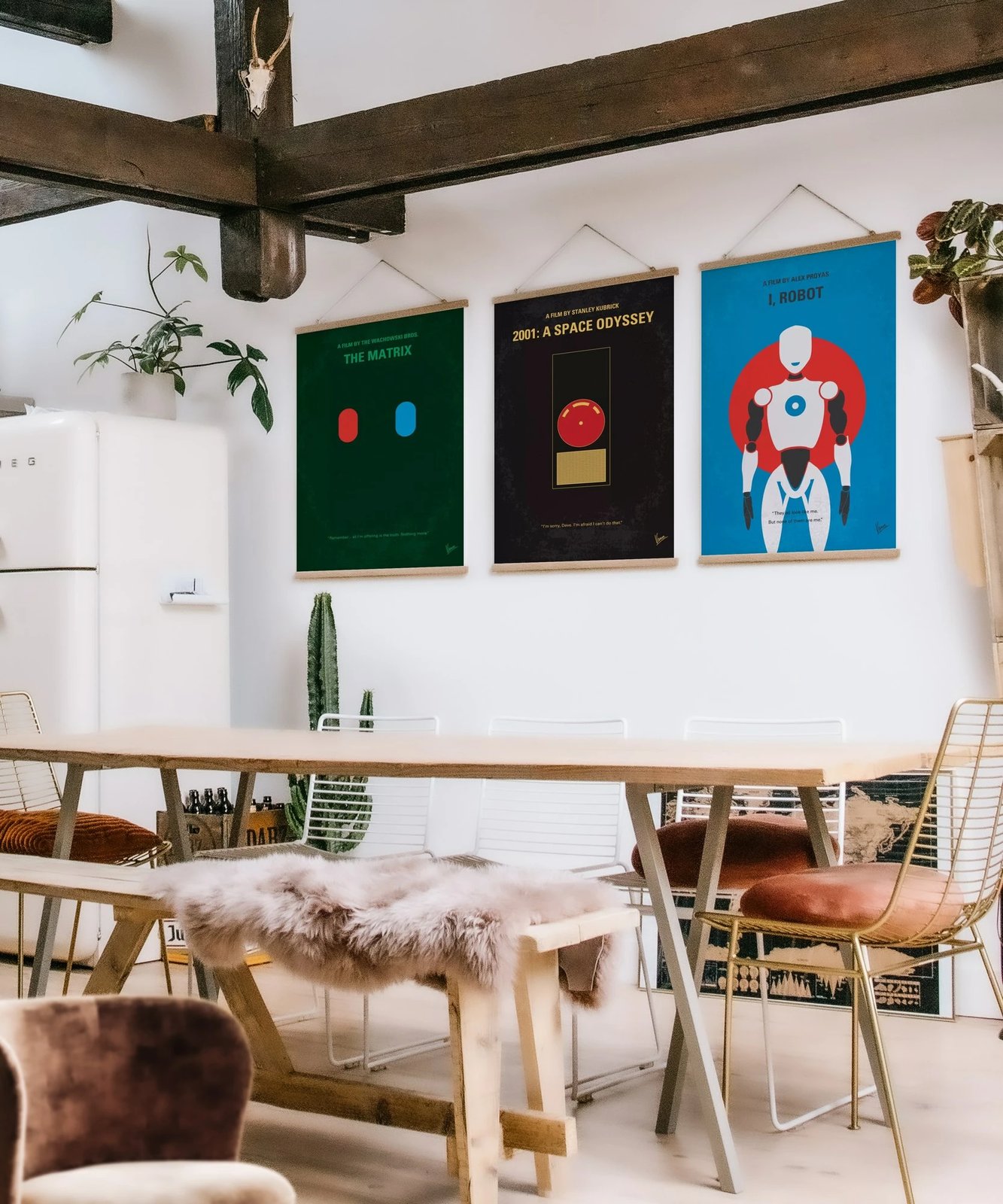 Pikturë dekorative me kornizë (3 copë), Wallity, SRG33