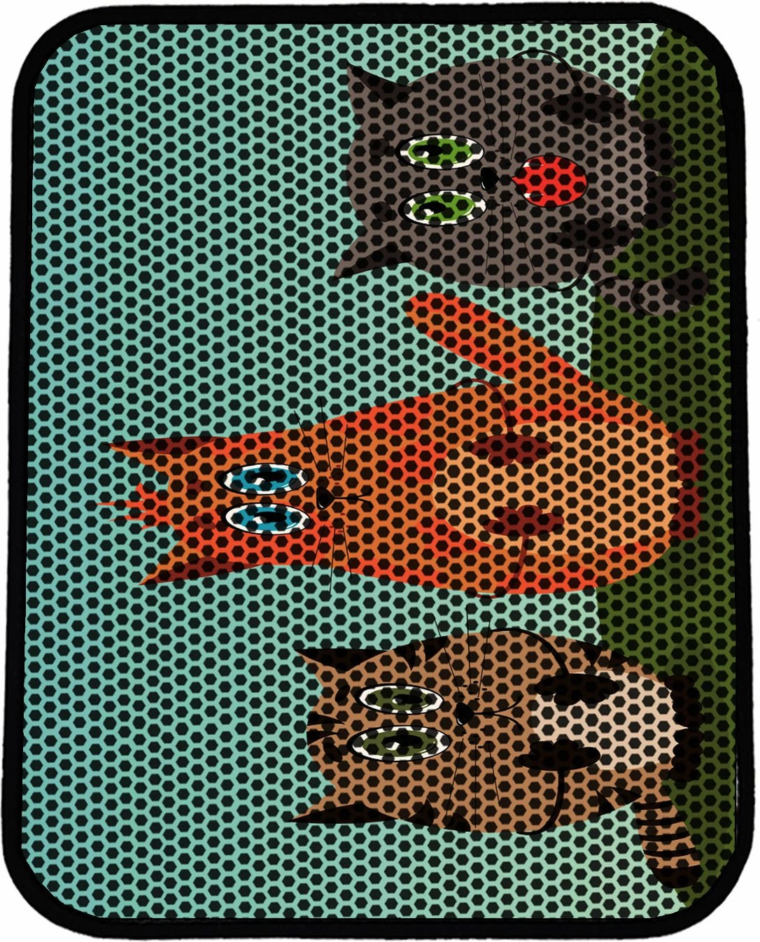 Tapet për rërë maceje, shumëngjyrësh, Paws & Whiskers, Nrszn0211, 45x60cm