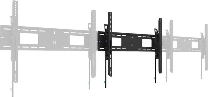 Mbajtëse muri për TV Neomounts WL35-750BL18 LEVEL, 43-98", Çelik, E zezë